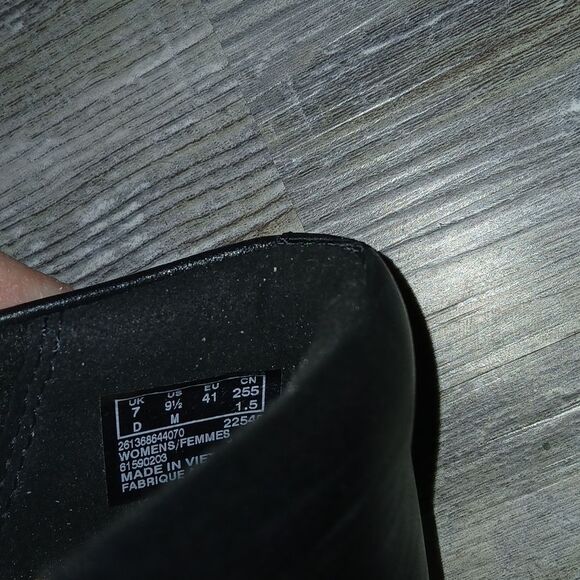 Clarks Collection Black Juliet Monte Sz 9.5 NWOT - Picture 7 of 8